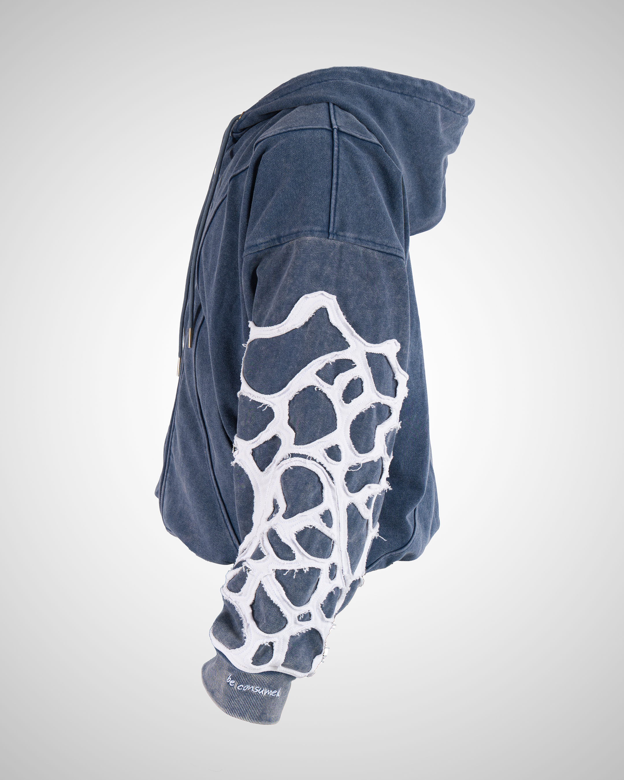 Whispering Waves ZIP-UP BLUE